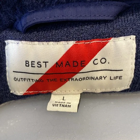 NWOT Best Made Co. Wool Sherpa Jacket - Picture 7 of 9